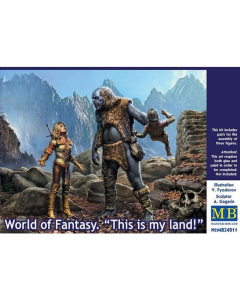 1/24 World of Fantasy - This is my land! Master Box 24011