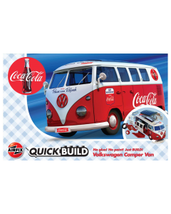 QUICKBUILD Coca-Cola VW Camper Van Airfix J6047