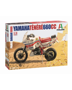 1/9 Yamaha Ténéré 660cc, Paris Dakar 1986 Italeri 4642