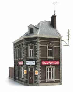 H0 Cafe "De Statie" (bouwpakket) - Artitec 10.327 Artitec 10327