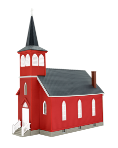 H0 Landelijke Kerk met LED-Verlichting Kibri 38845