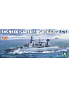 1/350 Sachsen-Class Frigate (3 in 1) Takom 6001