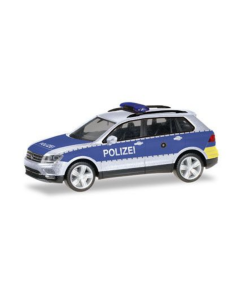 H0 VW Tiguan Polizei Wiesbaden Herpa 093613