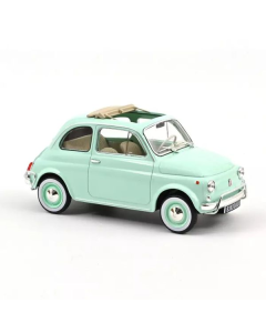 1/18 Fiat 500L 1968, Pastel Blauw Norev 187777