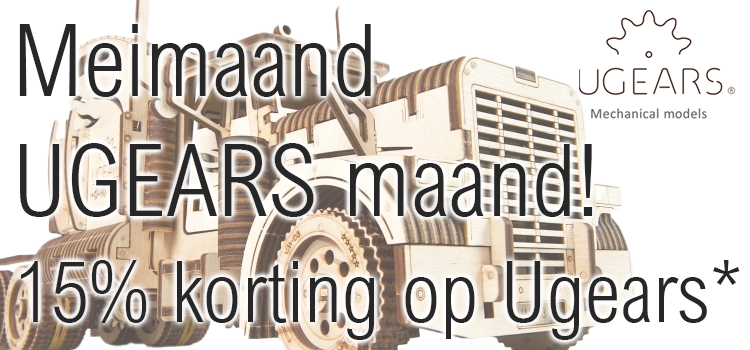 UGEARS houten mechanische modelbouw